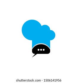 
The chef's logo for a culinary business or restaurant and cafe