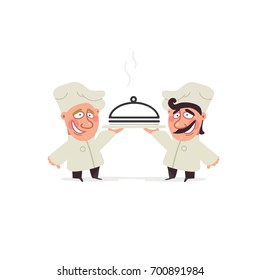 Chefs for logo illustration