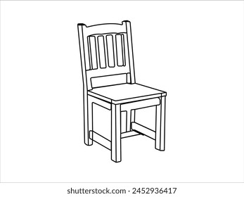 Vector de ilustración de diseño de contorno Cheir
