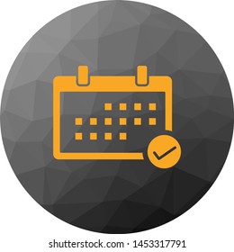 Chek Calender icon for your project
