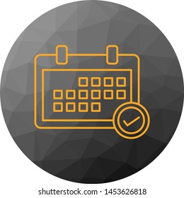 Chek Calender icon for your project
