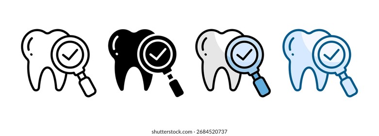 Verificar Conjunto de Ícones e Coleção de Vários Estilos
