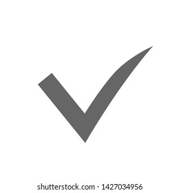 The chek mark icon web design. Vector illustration