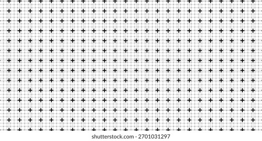 Chekered seamless pattern for education banner, school background. Vector 10 eps