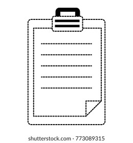 cheklist clipboard isolated icon