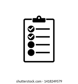 cheklist icon vector illustration - icon