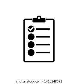 cheklist icon vector illustration - icon