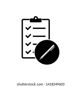 cheklist icon vector illustration - icon