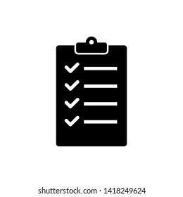 cheklist icon vector illustration - icon