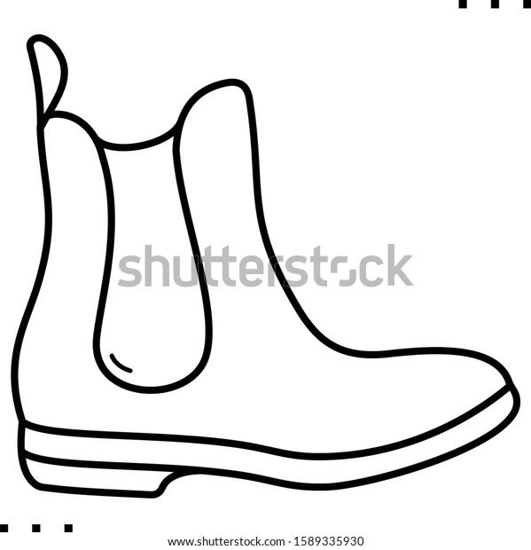art chelsea boots