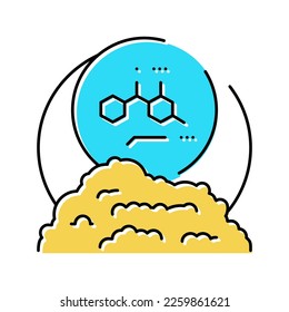 chemical additives color icon vector. chemical additives sign. isolated symbol illustration