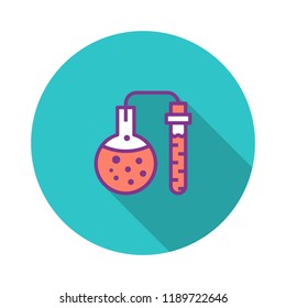 Chemical Analysis Flat Icon