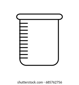 Chemical Beaker Icon Stock Vector (Royalty Free) 685762756 | Shutterstock