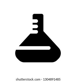 chemical bottle icon with 4 styles (line,solid,color,flat)