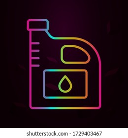 Chemical carwash nolan icon Simple thin line, outline vector of Car wash icons for ui and ux, website or mobile application