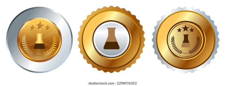 Chemical chemistry scientific research gold medal science competition championship prize best winner contest award