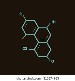 Chemical combination icon