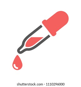 Chemical Dropper Icon