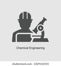 chemical engineering vector icon logo 