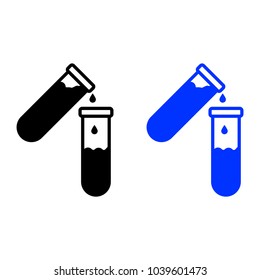 Chemical experiment icon