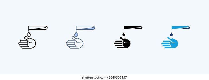 Chemical Exposures line icon single high quality

