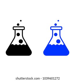 Chemical flask icon