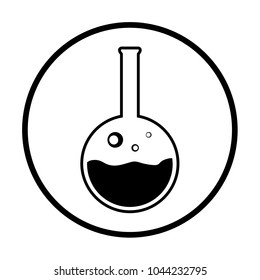 chemical flask icon 