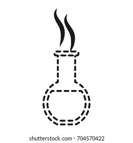 chemical flask icon 