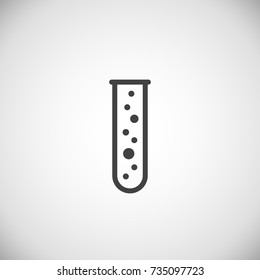 Chemical flask icon