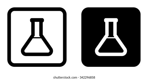 Chemical Flask Icons