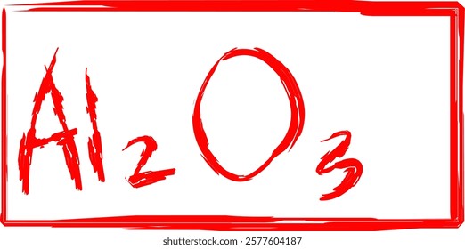 chemical formula for aluminum oxide compounds