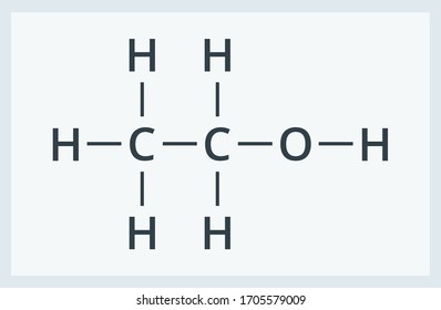 Chemical formula vector icon flat isolated