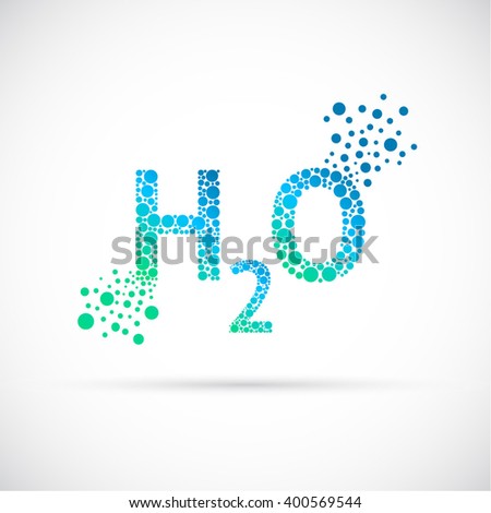 chemical formula water h 2 o icon editable stock vector royalty what is the chemical formula for water