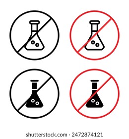 Chemical Free Sign for Safe Products, Natural Ingredients, and Non-Toxic Goods Graphics