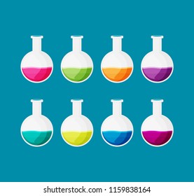 Chemical Icon with background