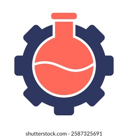 Chemical Icon Element For Design