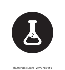 chemical icon information sign vector