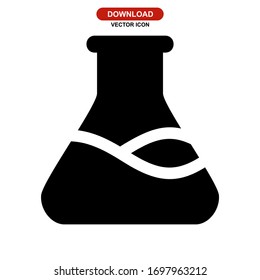 chemical icon or logo isolated sign symbol vector illustration - high quality black style vector icons
