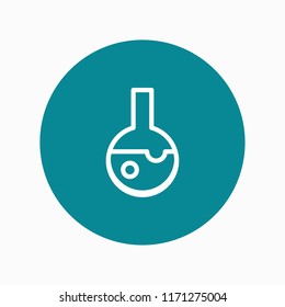 chemical icon vector