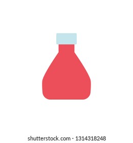 Chemical Icon Vector Illustration in Flat Style for Any Purpose
