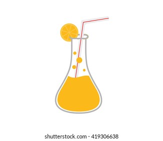 chemical juice erlenmeyer flask bottle laboratory scientist image