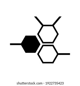 Chemical lab vector icons set. research illustration sign collection. laboratory and biotechnology symbol.