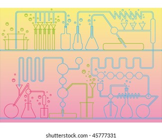 chemical laboratory background