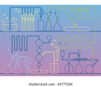 chemical laboratory background