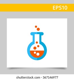 Chemical laboratory flask