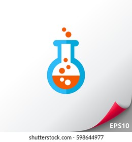 Chemical laboratory flask