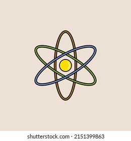 Diseño de vectores de iconos de laboratorio químicos