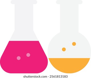 Chemical Laboratory Science Icon Vector Flat Illustration