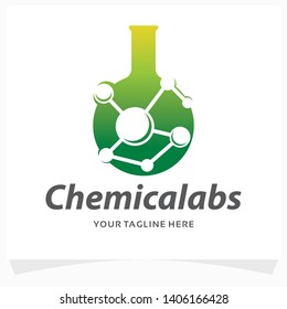 Chemical Labs Logo Design Template