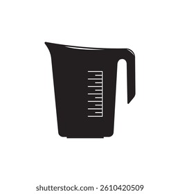 chemical measuring cup icon vector element design